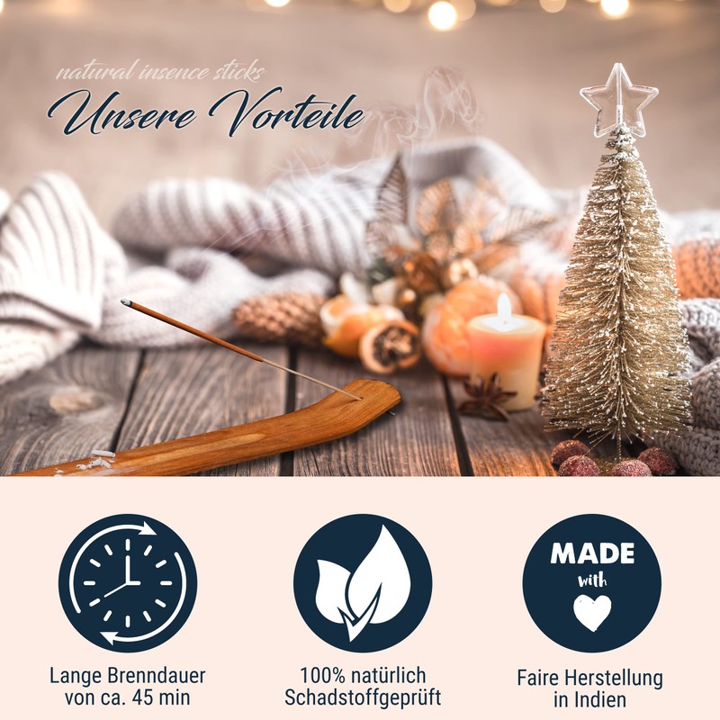 Luxflair, Premium Incense Sample Set in Different Variants with 26