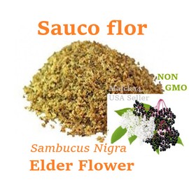 majcka4 Sauco flor hierbas 3 oz 6 BOLSAS Sambucus nigra 6 BAGS Elder flower  Elderberry