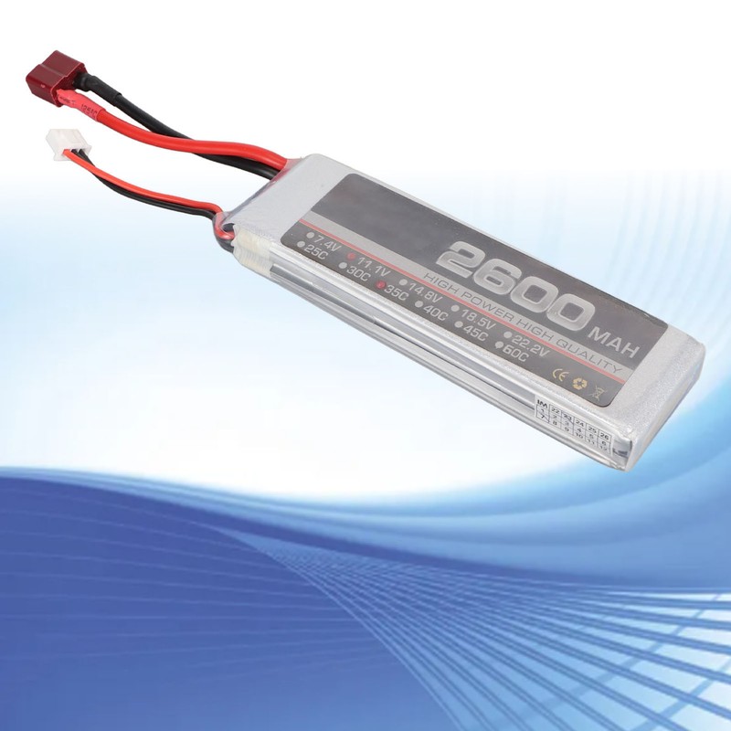 11.1V 35C 2600mAh 3S RC Lipo Battery for FPV Racing