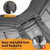 Golf Cart Seat Covers 2 Piece Front and Rear Seat