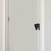 Nicerity Barn Door Lock Hardware Steel Sliding Privacy Latch for