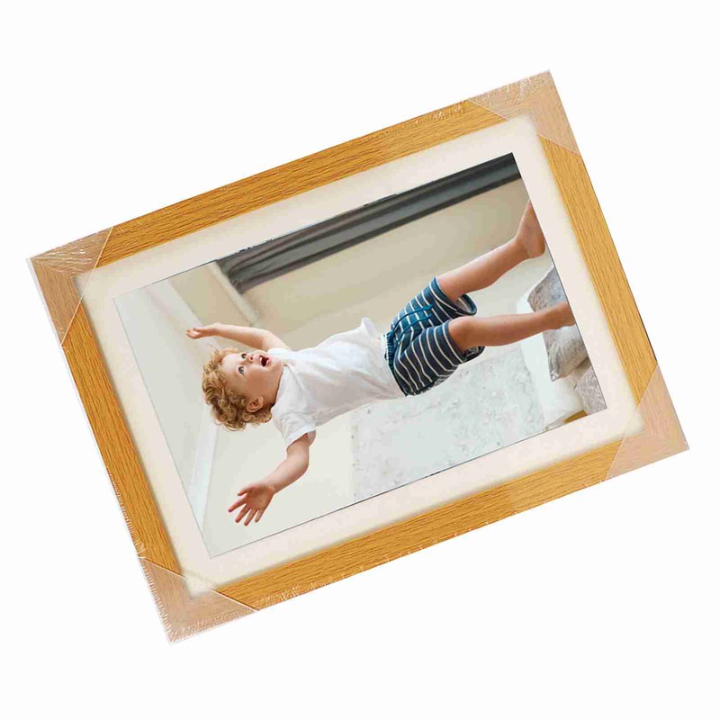 Wooden photo frame table oil painting storage box Kids Art
