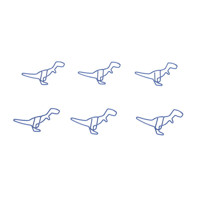 50pcs Paper Clips Strong Clamping Power Electroplating Process Colorfast Paperclips