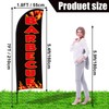 Buryeah 2 Sets Barbecue BBQ Feather Flag Kit 7 x
