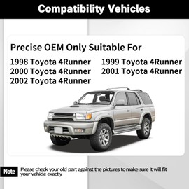 87240-35070 HAVC Heater Water Control Valve Compatible with 1998-2002 Toyota 4Runner Heater-Core Flow Controller Water Valve Assembly Replace For 8724035070