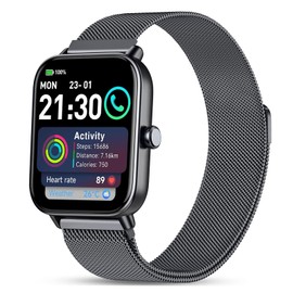 Harikiri Magnetic Straps Compatible with aeac IDW19,22mm Metal Strap for Popglory P66/Donerton T50S/T50H,TOOBUR/ENOMIR/Yoever//Poounur/RUIMEN IDW13/IDW16/IDW18/IDW19/BW0/LW51/LW11/LW83