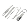Travel Manicure Set, Eyebrow Scissors, Nail Clipper Cutter File