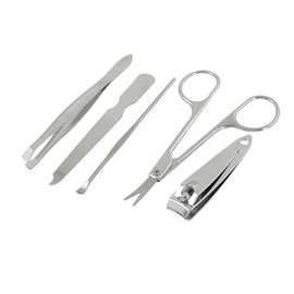 Travel Manicure Set, Eyebrow Scissors, Nail Clipper Cutter File