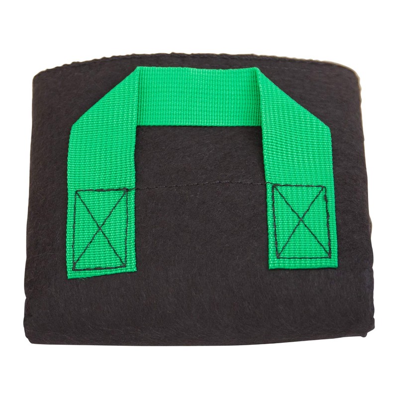 HORTOSOL Plant Bag Black Green (10 Litres - Diameter 22