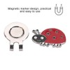 Vbestlife Golf Hat Clip, Cute Stainless Steel Golf Ball Marker