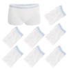 FUIPVGI 7 Pack Fix Reusable Net Pants, Incontinence Net Knickers,