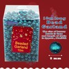 HOVUK® 10M Shiny Bead Garland, Shatterproof Blue Bead Chain, Plastic