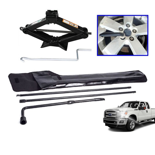 Spare Tire Tool Kit with Jack for 2003-2007 Ford Super