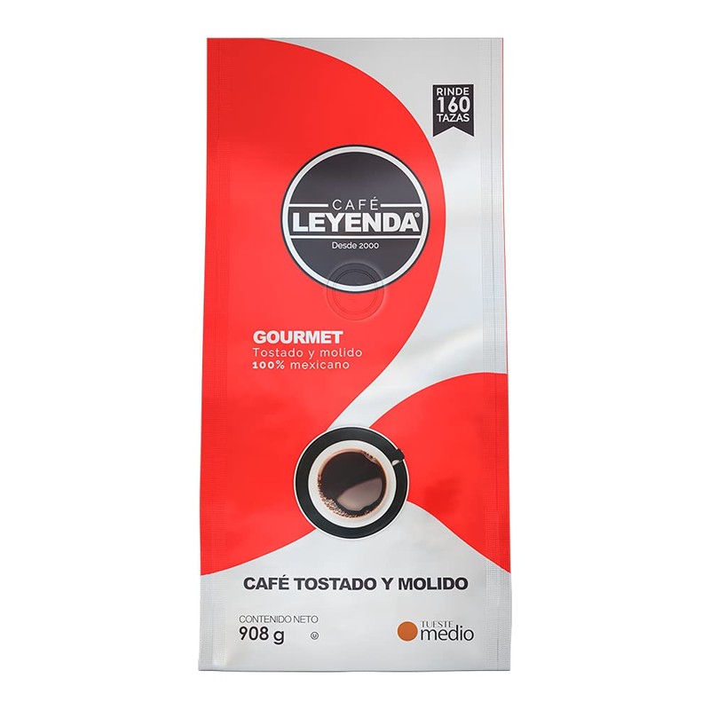 Leyenda, Café Tostado y Molido, 908 Gramos