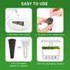 LotaByte 120 Pack Grow Sponges for hydroponics Compatible with AeroGarden,