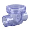 Check Valve Toilet Backwater Backflow Prevention PVC Inline One Way