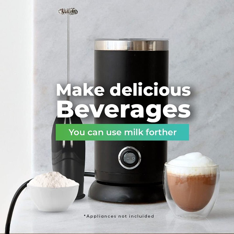 NULLIAV | Barista Mediterranean Almond Milk Powder Original 14.8 Oz.