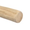 Java One-sided screw-on perch made of coffee wood for cockatiels
