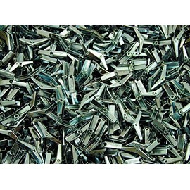 (100) Toggle Wing Nut 6-32 Zinc Plated - 1/8" Spring Loaded Hollow Wall Anchor