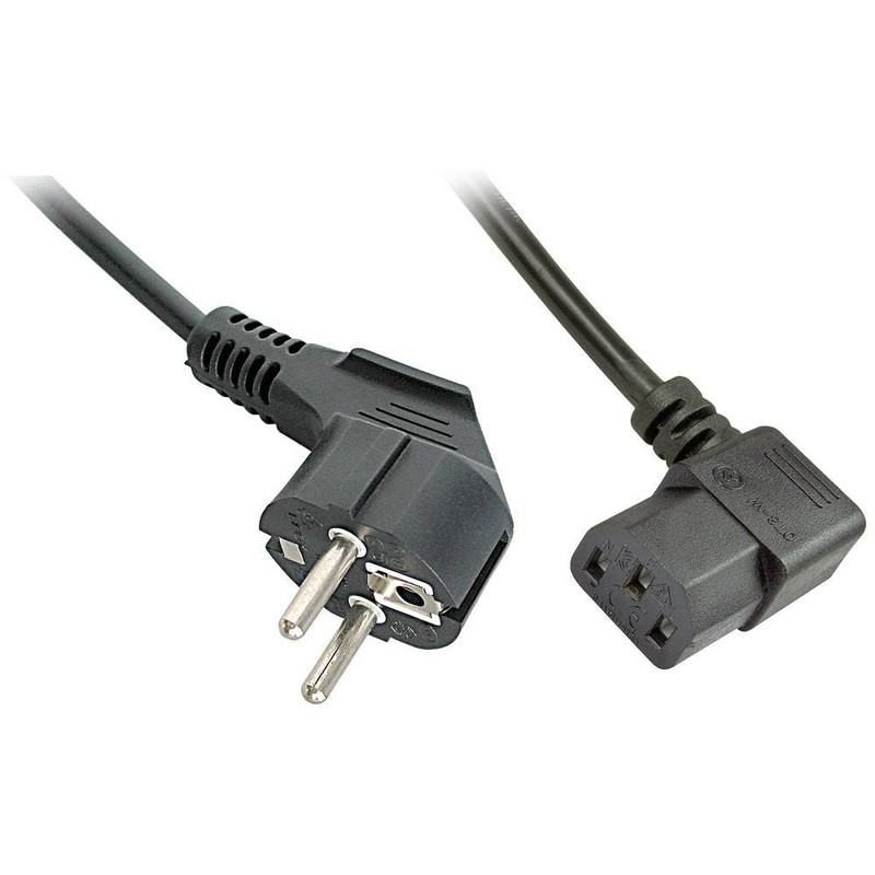LINDY 30309 5 m CEE7/7 IEC 320 Black Power Cable
