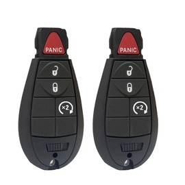 Remote Key Fob Fobik Compatible for Dodge Ram 1500 2500 3500 2009 2010 2011 2012 Journey Challenger Grand Caravan Jeep Grand Cherokee Commander Keyless Entry Remote Control(FCC ID: IYZ-C01C)