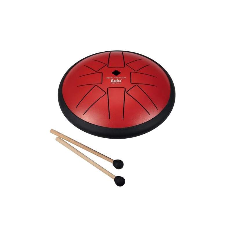 Melody Tongue Drum 6 Inch F Min Red