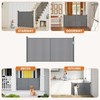 Upgrade 71 inch Retractable Baby Gates for Stairs, Retractable Dog