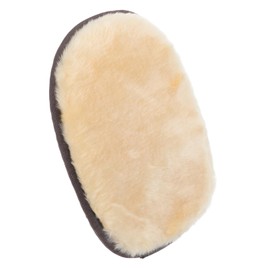 PACKOVE Car Wash Mitt Compact Imitation Lambswool Cleaning Glove for Efficient Car Detailing Safe Delicate Surfaces Easy to Carry Elegant Orange Design