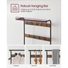 VASAGLE Coat Rack, Hall Tree with Shoe Bench for Entryway,