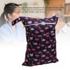 Diaper Bag Storage Pouch Waterproof Polyester Reusable Dual Zippers Diaper