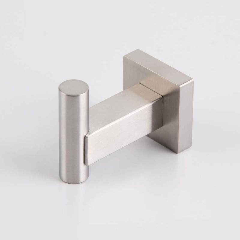 GERZWY Bathroom Coat Hook SUS 304 Stainless Steel Single Towel/Robe