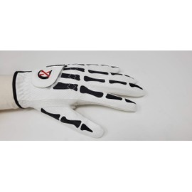 XEIR PRO Death Grip Ultra Tacky Golf Gloves 2PIECE Pack Worn ON Left Hand (White, Small)