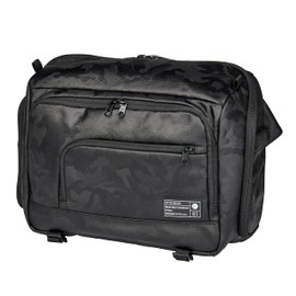 HEX Ranger DSLR XL Camera Sling – with Adjustable Carry Straps, Ample Interior Dividers, Water-Resistant Fabric, YKK Premium Zippers & More – Blackout Camo