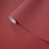 Modern Burgundy red Faux Fabric Lines Textured Plain Contemporary Wallpaper