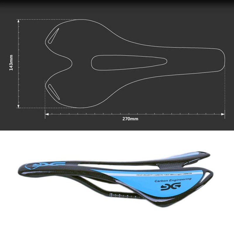 ESEN SP Superlight MTB/Road Bike Full Carbon Hollow Saddle 3K