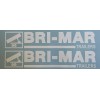 BRI-MAR Trailers OEM Replacement TRAILER DECAL Stickers - SET OF