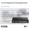 D-Link 16-Port Gigabit Smart Managed Switch | 16 GbE Ports