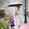 ZOMAKE Travel Folding Umbrella Auto Open Close - Compact Memory