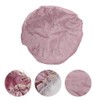 VOCOSTE Shower Cap Hair Cap Double Layer Waterproof Reusable Bath
