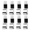 8Pcs Phone LCD Repair Clamps Aluminum Alloy Bracket Adjustable Smoothly