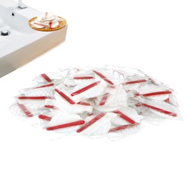 Hotel Vanity Kit Individually Wrapped | Hospitality Makeup Supplies - Individually Wrapped Toiletry Kit with Travel Qtips Cotton Pads and Nail File for Makeup Women Motels