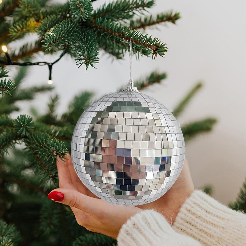 ZHANYIGY 4Pcs Christmas Balls Ornaments for Xmas Tree - Shatterproof