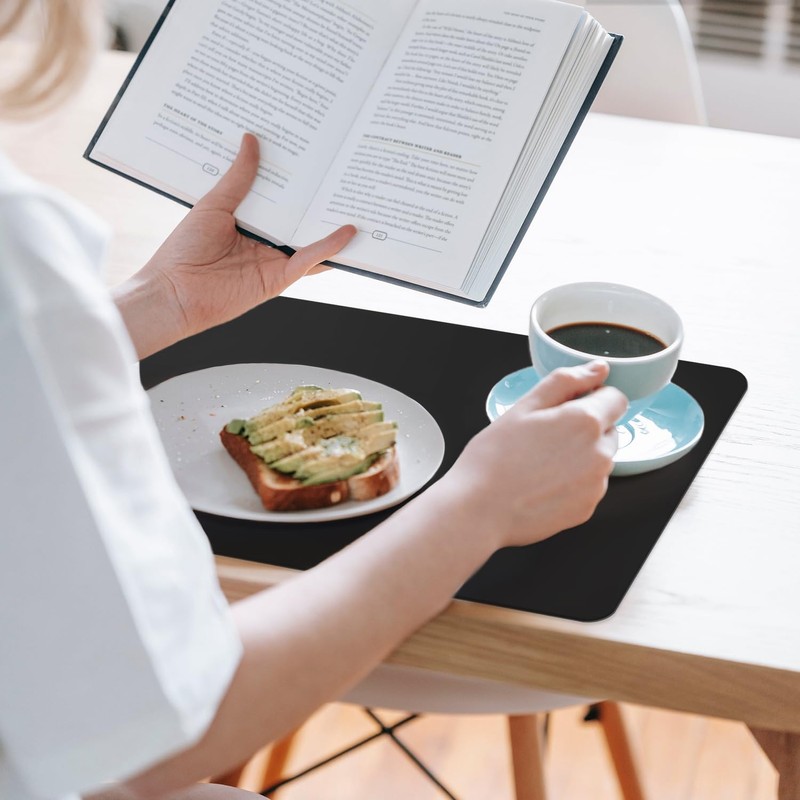 Lumaca Washable Placemats, Set of 6 Placemats, Washable, Place Mats,