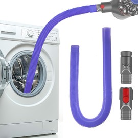 Dryer Vent Cleaner Kit Compatible with dyson V6 V7 V8 V10 V11 V12 V15 Cordless Vacuum, Dryer Vent Vacuum Hose Attachment, Cleaning Tools for Dryer Vents, Crevice Tool for Corners & Gaps Cleaning