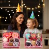 RomanticBaking 20 Pack 6x6x2 Inches Cookies Boxes with Clear Window