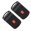 2 Pcs Mini Garage Door Remote Garage Transmitter for MultiCode