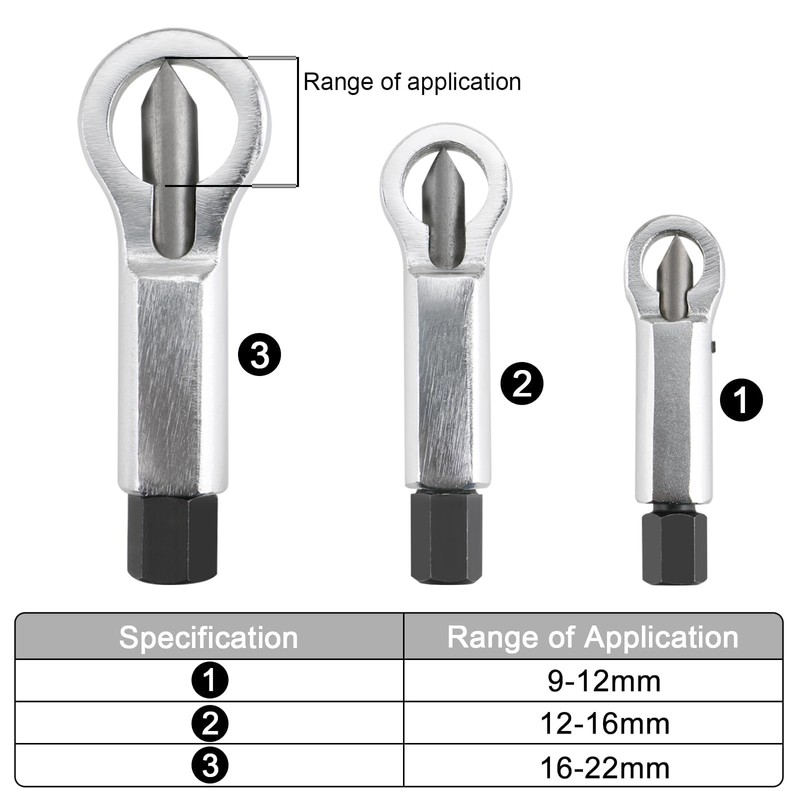 EEEKit Metal Nut Splitter Cracker, Manual Pressure Metal Nut Splitter