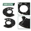LQI Front Brake Dust Shield Left and Right Compatible with