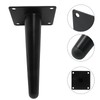 Unlorspy 4 Pcs Metal High Tapered Slant Feet, Round Tapered