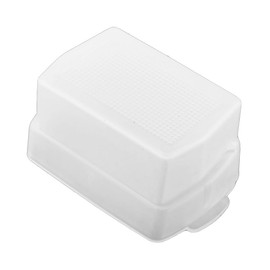 Flash Diffuser Camera Bounce Dome Light Softbox Compatible for Canon 430EX 430EX II Sony HVL-F43M Speedlight - White